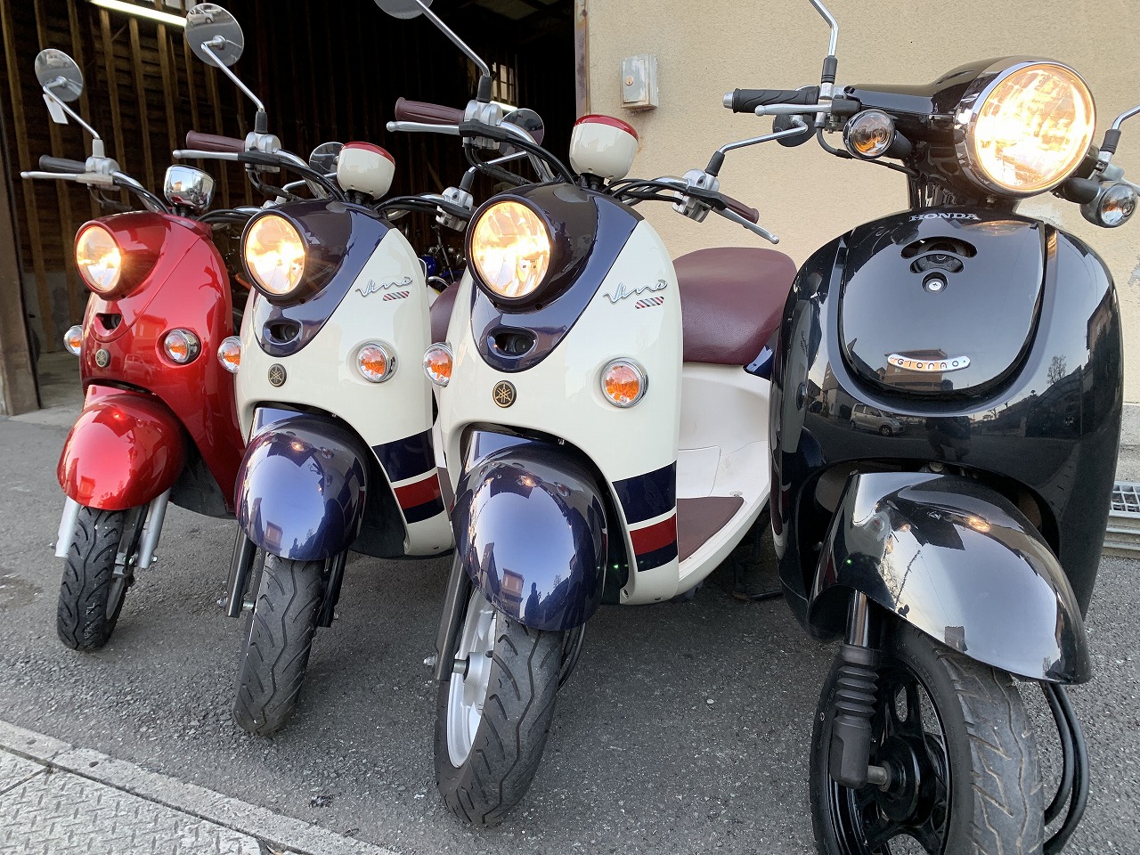 熊本可愛い原付バイク